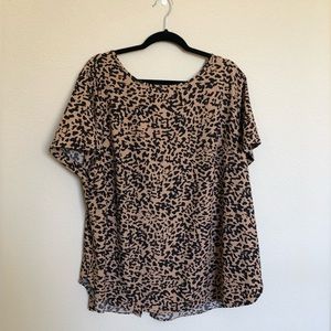 Leopard blouse